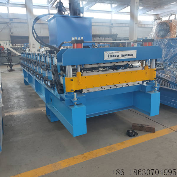 840+900 double layer metal roofing & wall panel roll forming machine - Xinnuo 
