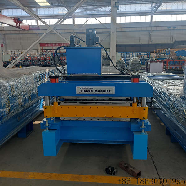 Xinnuo 840+900 double layer roll forming machine with quick mold change 