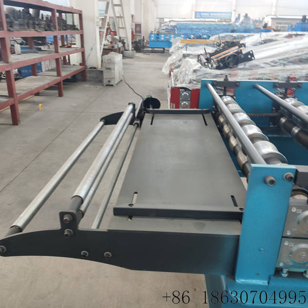 High-precision 1000 Trapezoidal Roll Forming Machine with 45# steel forming rollers