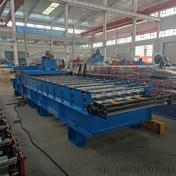 2.	Automatic 1050 Trapezoidal Roll Forming Machine with PLC control system