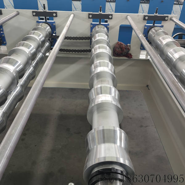 Heavy duty Brazil 1000 glazed tile roll former for roofing production