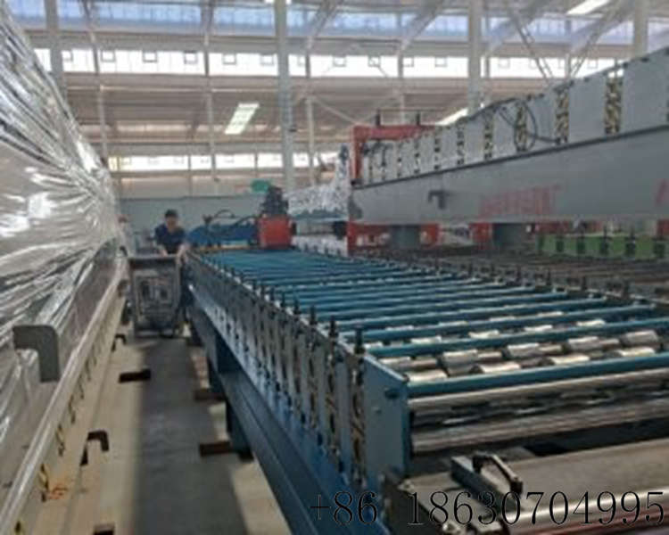  1000mm Trapezoidal Roof Panel Roll Forming Machine Factory Supply 