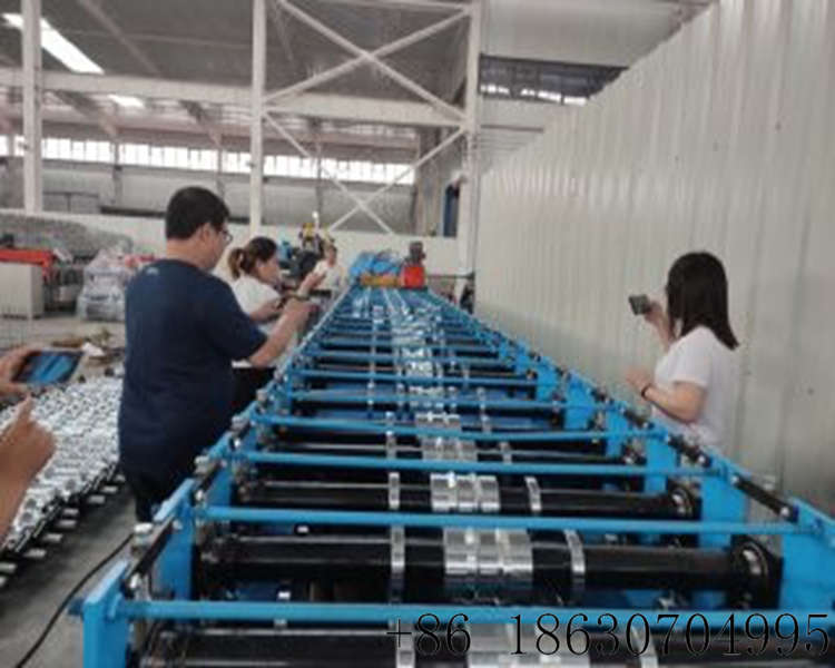 Fully Automatic 760 Standing Seam Metal Roof Panel Roll Forming Machine 