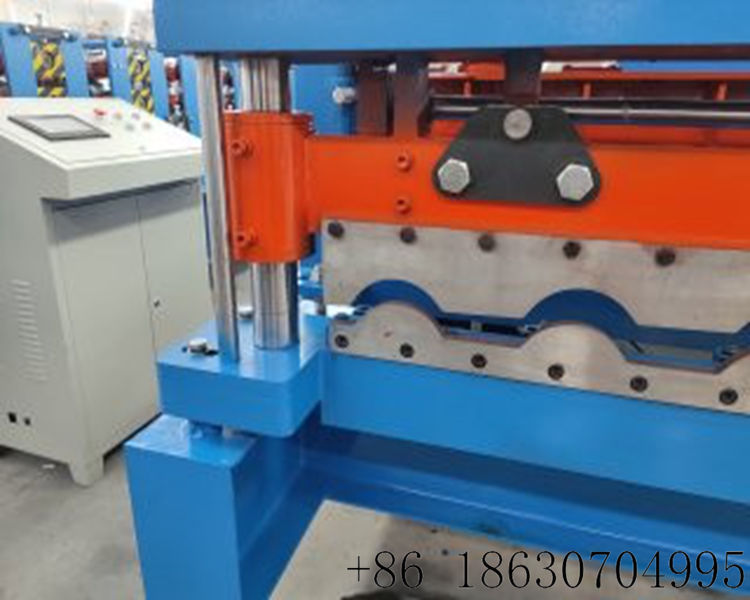 4.	Xinnuo Hydraulic Arc Glazed Tile Forming Line for antique style roof tiles