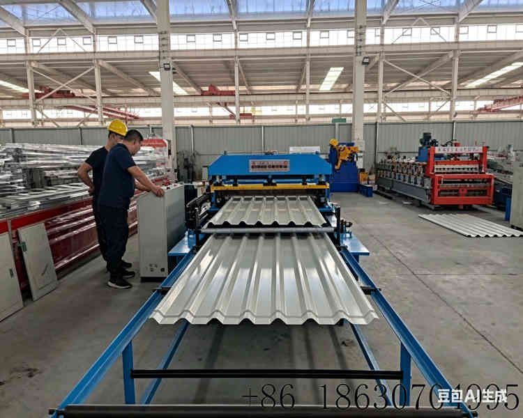 1.	Xinnuo Flying Shear Trapezoidal Metal Roof Panel Roll Forming Machine
