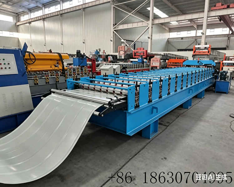 3.	Automatic Tracking Cutting Trapezoidal Metal Roof Sheet Machine