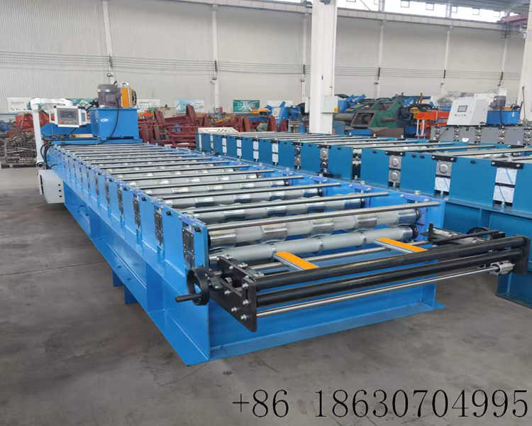2.Hebei Xinnuo 820 trapezoidal wall sheet making machine