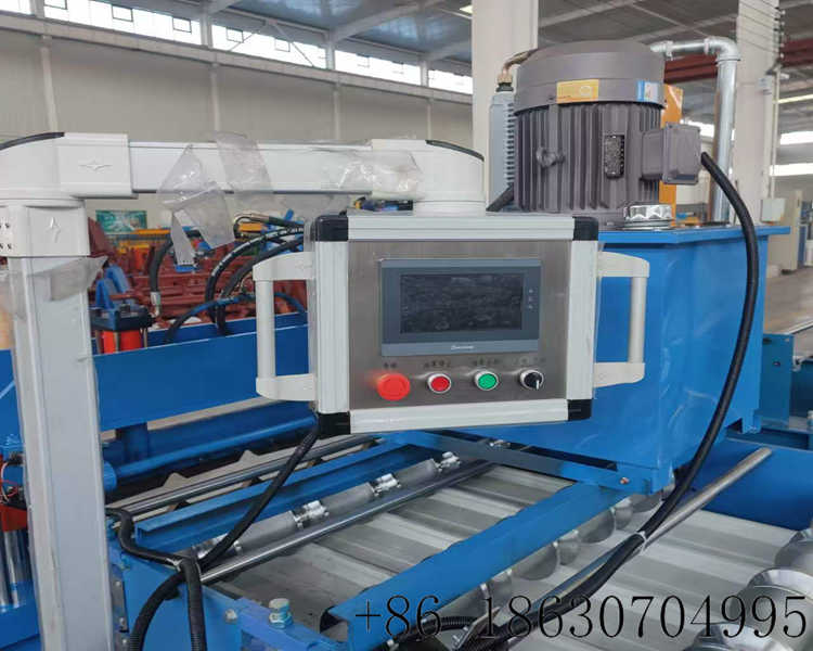 5.820 trapezoidal roll forming machine for industrial building