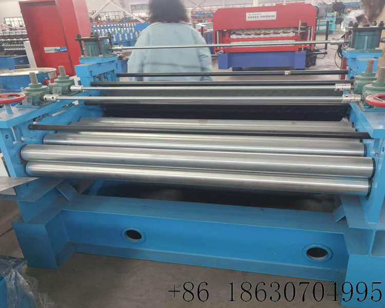 Xinnuo high-precision sheet leveling and embossing equipment for metal processing