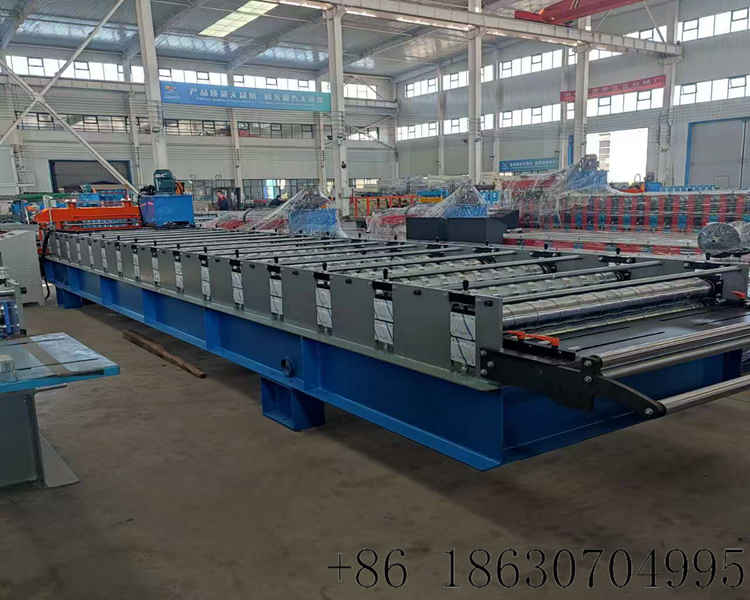5.Central Asia C20 trapezoidal building panel equipment