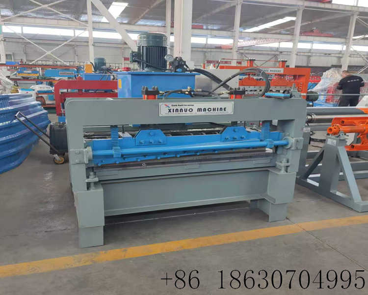 1.Straightening slitting cutting machine Hebei Xinnuo metal coil processing equipment