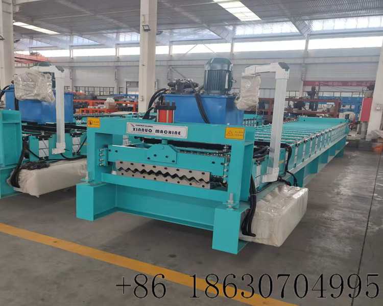 2.Xinnuo high precision arc roof sheet making machine