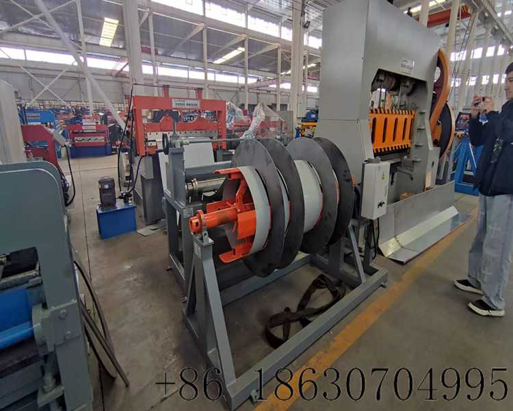 Stainless steel coil longitudinal slitting line