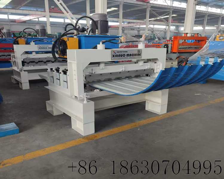 1.Brazilian roof panel arch curving machine Hebei Xinnuo
