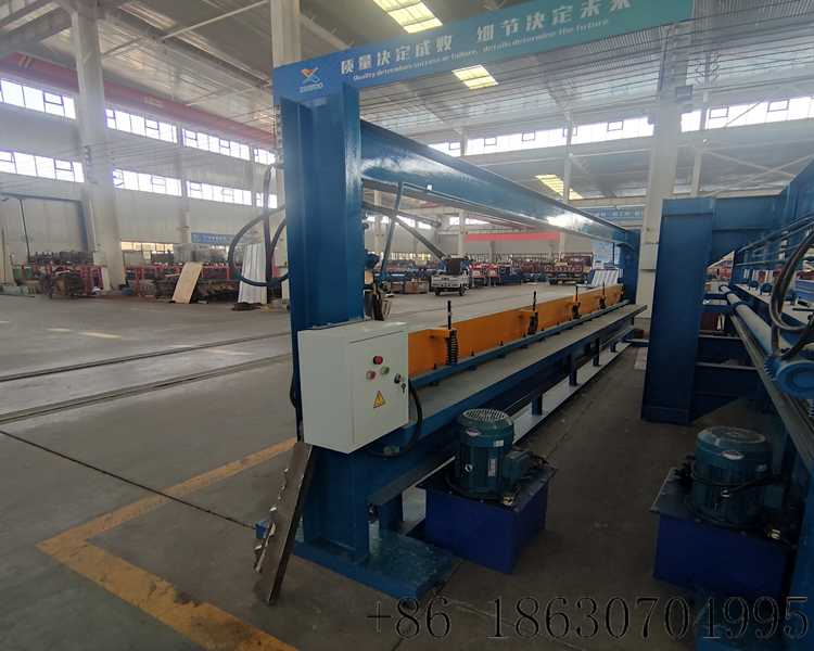 Hebei Xinnuo 6m hydraulic shearing machine for industrial sheet metal cutting