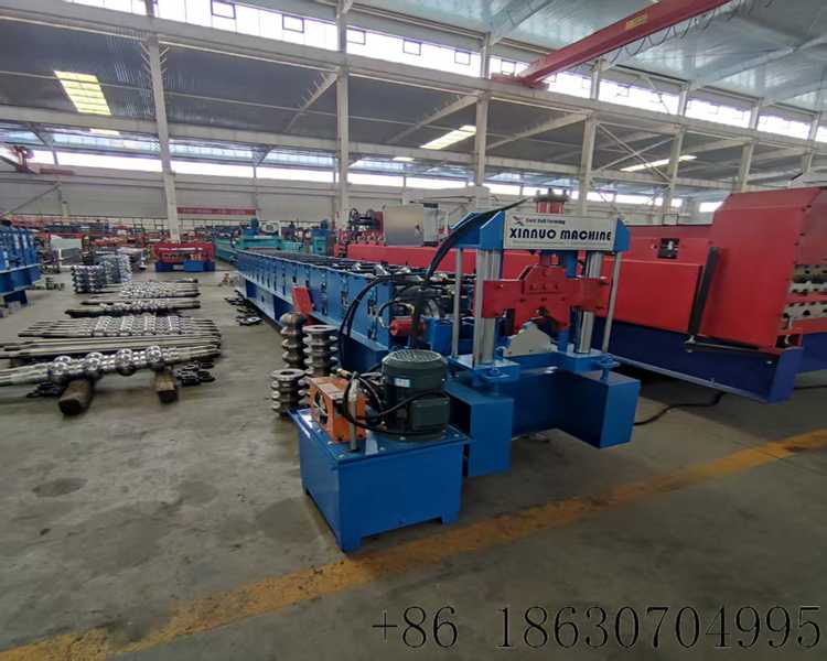 Industrial galvanized roof ridge tile roll forming machine