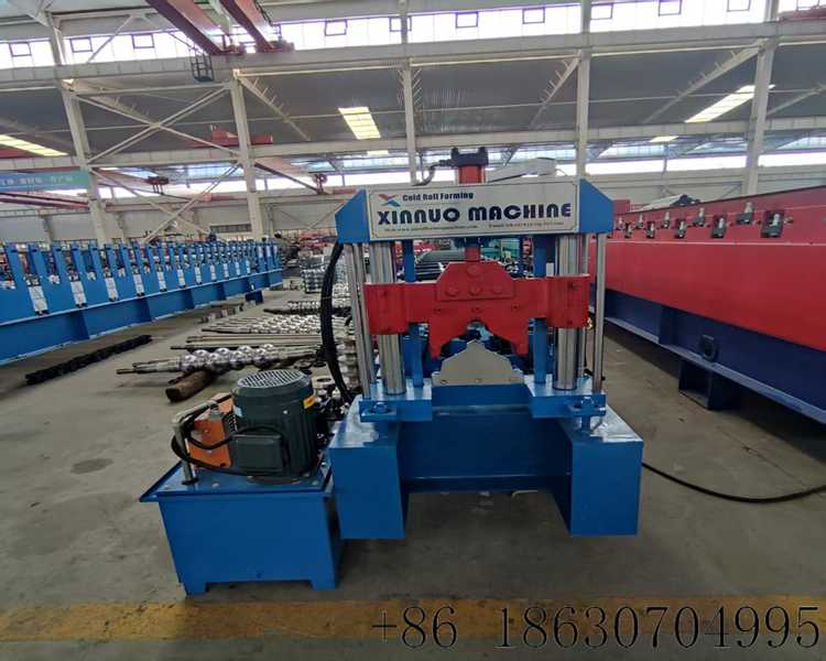 Ridge tile forming machine automatic roof ridge roll former Hebei Xinnuo