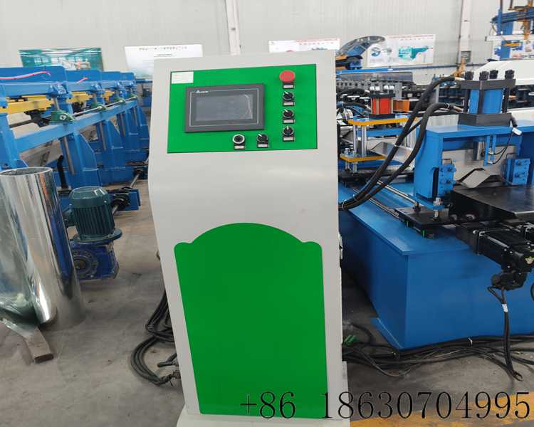 3.Heavy duty omega purlin roll former for steel structure
