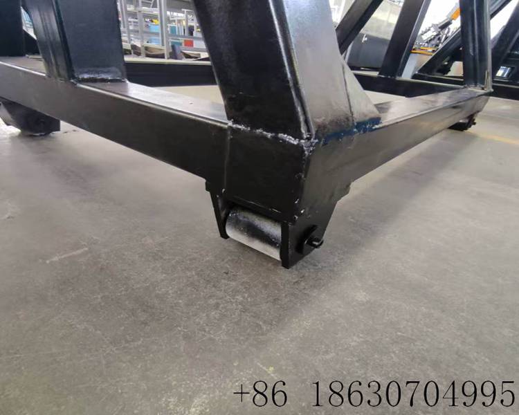 3.Heavy Duty 10Ton Manual Uncoiler With Moving Wheels