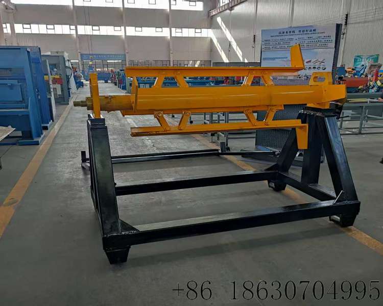4.Xinnuo 10 Ton Portable Manual Coil Uncoiler Equipment