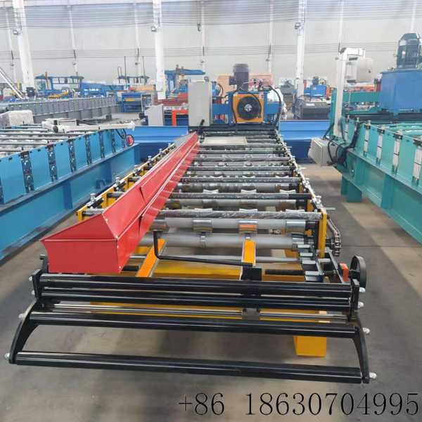 Xinnuo high efficiency 855 metal roofing panel roll forming equipment for Bolivia building material production