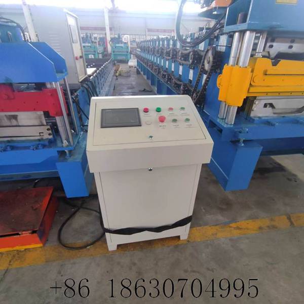 5.Heavy-duty 840 trapezoidal & 760 standing seam roll forming machine factory