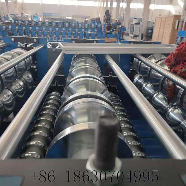 Heavy duty 900 glazed tile & 980 arc roof sheet forming machine factory equipment