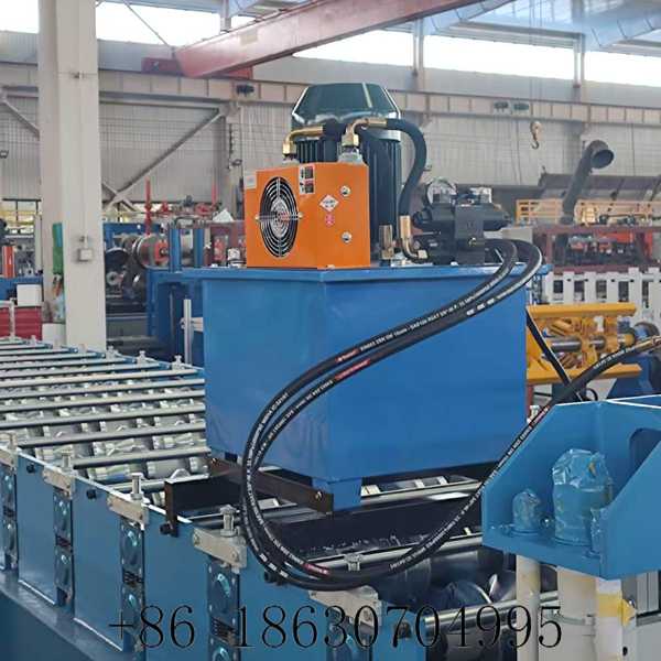 2.High-precision 980mm trapezoidal roof tile roll forming machine for Brazilian construction projects