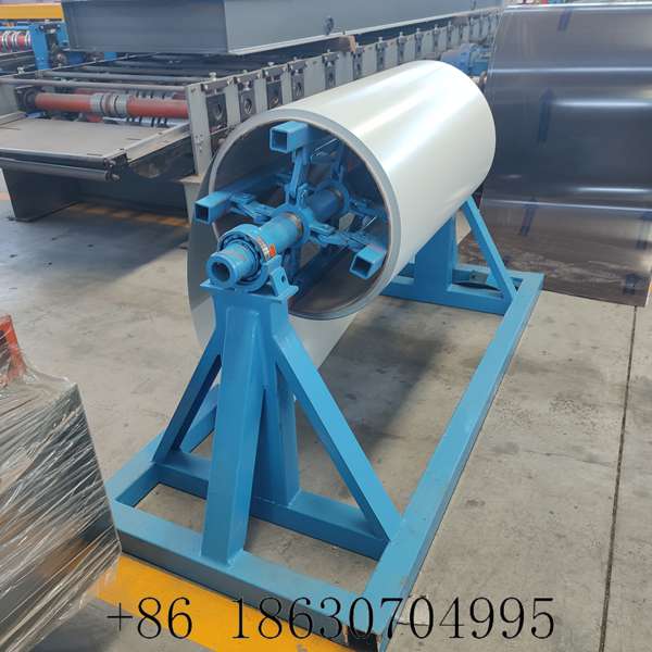 Hebei Xinnuo manual decoiler, auxiliary equipment for metal processing