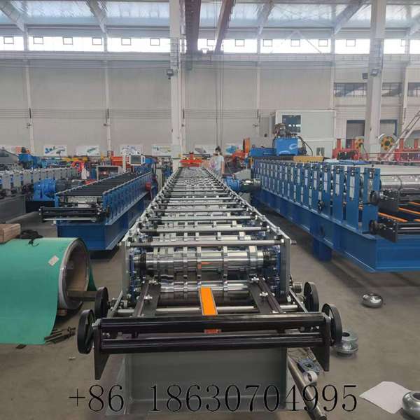 373 wall panel roll forming machine hydraulic cutting unit