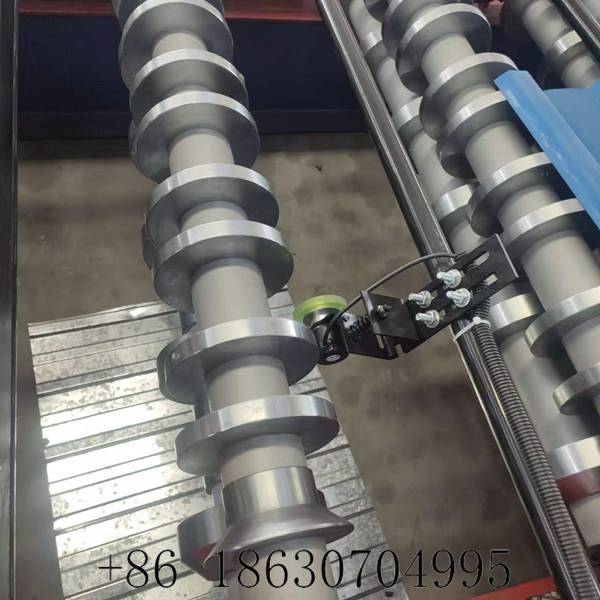 Industrial trapezoidal roof panel roll forming equipment 980 model