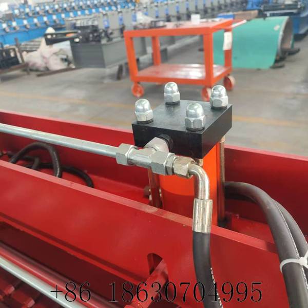 980mm trapezoidal metal roof panel forming machine for Brazil construction