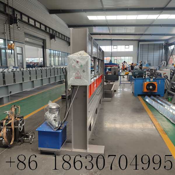 Finished metal roof flashing ridge gutter parts processed by hydraulic bending machine