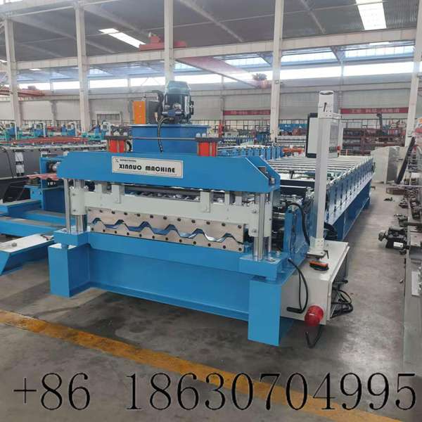 IBR roll former main frame