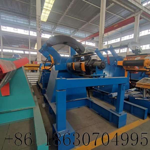 10 ton hydraulic decoiler complete main unit