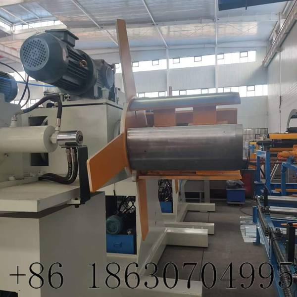 decoiler coil mandrel core hydraulic expansion mechanism