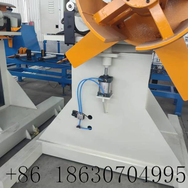 hydraulic decoiler machine guide pillar precision structure