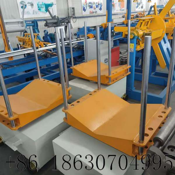 decoiler hydraulic loading cart for steel coil handling