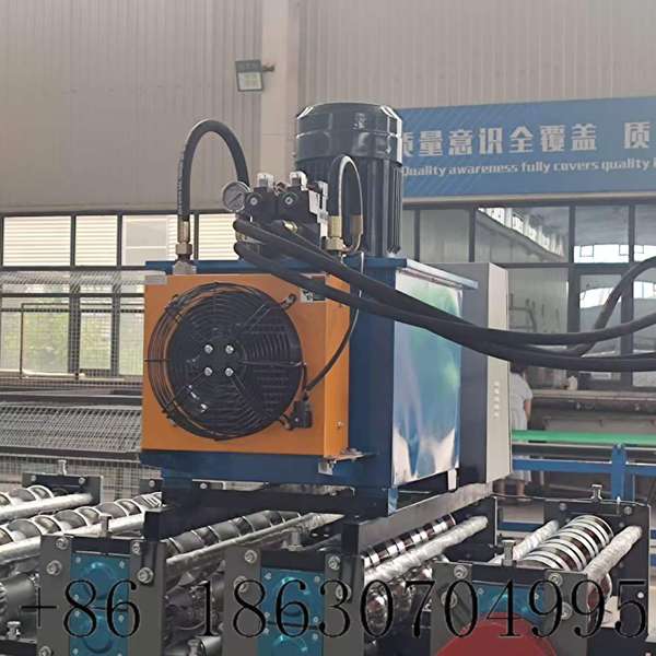 High-performance hydraulic pump station providing stable cutting power
