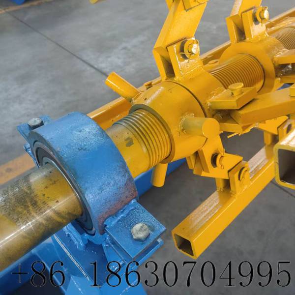 Adjustable side limit baffle of 10 ton electric decoiler, prevent coil strip deviation during unwinding