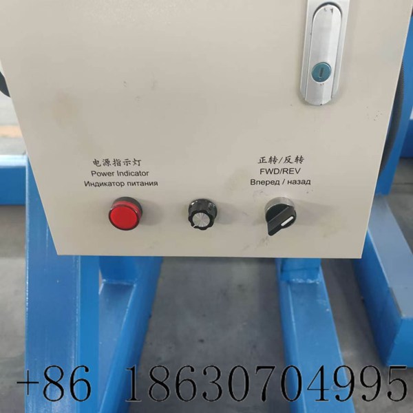 Electric control cabinet box of 10 ton electric decoiler, one-button auto unwinding operation panel