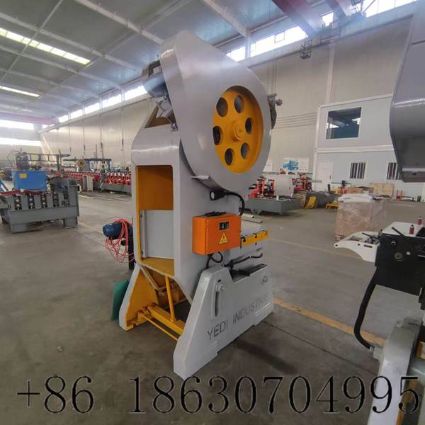 Industrial power press machine body designed for continuous production