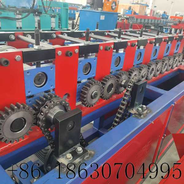 Rolling Shutter Roll Forming Machines automatic punching unit