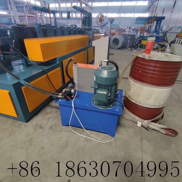 the hydraulic pump station of the machine