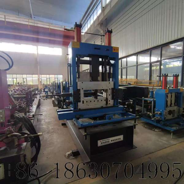 Full machine body shot of automatic CZ purlin maker