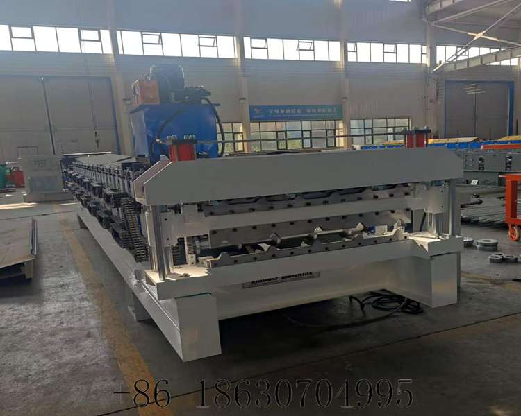 main body of double layer IBR roof roll forming equipment