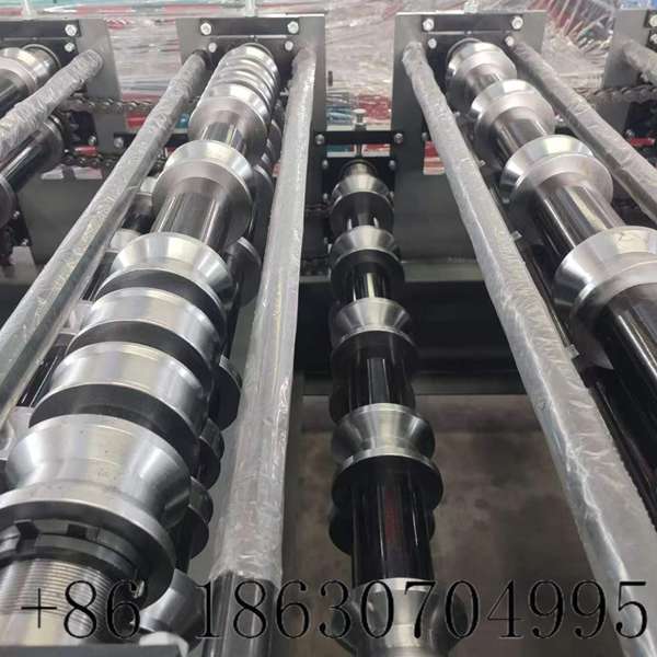 Hardened forming rollers for dual roof sheet equipment