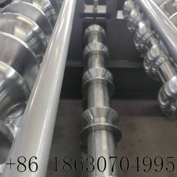 Hardened forming rollers for metal roof tiles