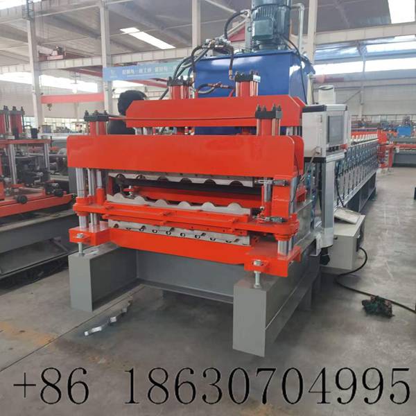 840+800 double layer metal roofing sheet roll forming machine