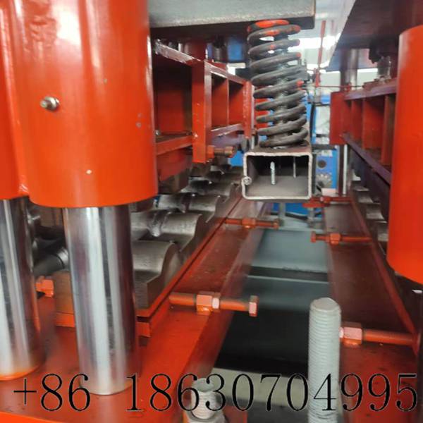 Bamboo glazed tile pressing mould for double deck roof sheet forming machine